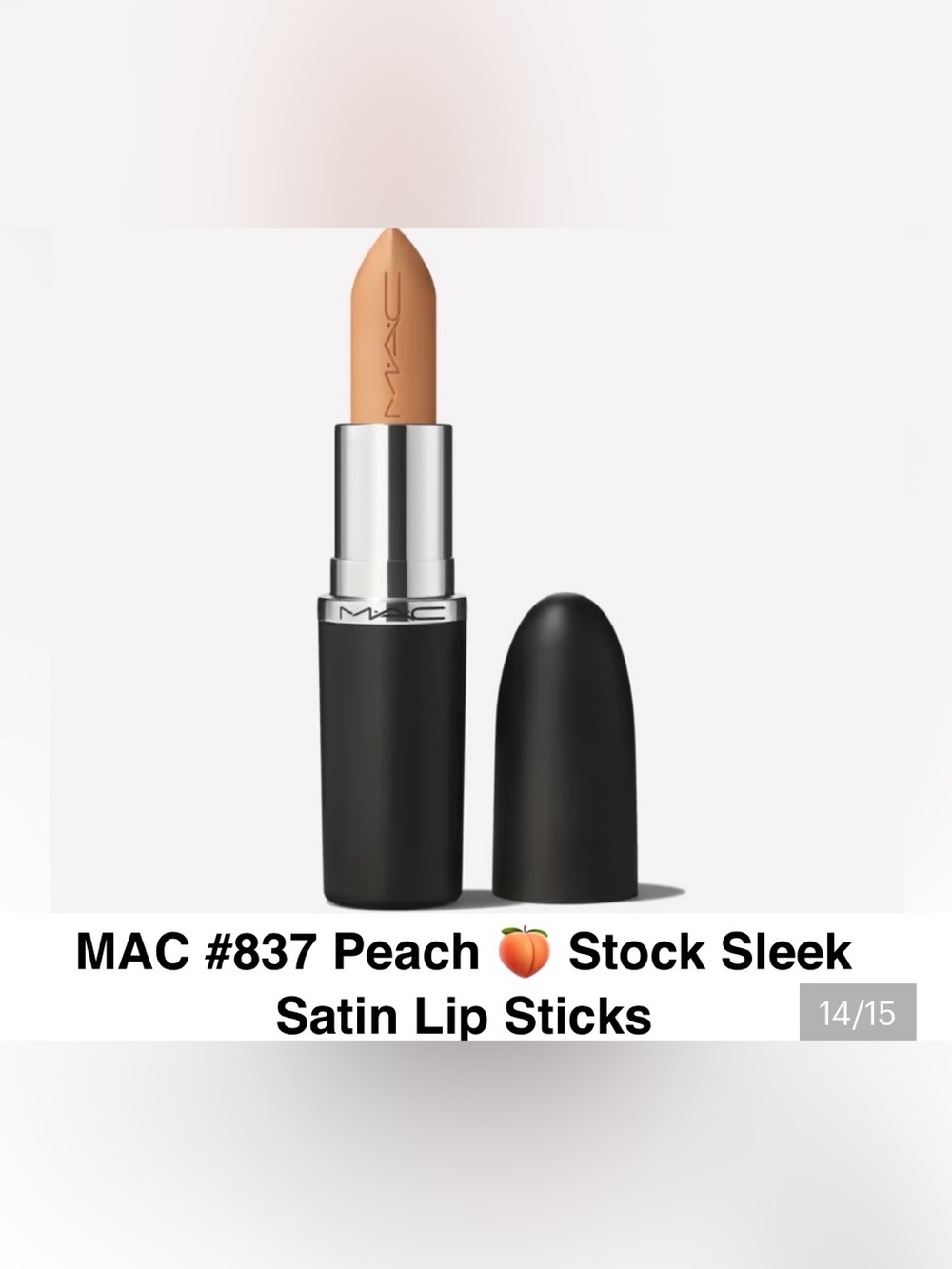 MAC Cosmetics Satin Lipstick - Peach Nude